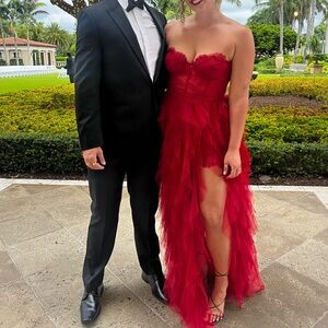 For Love and Lemons Bustier Gown